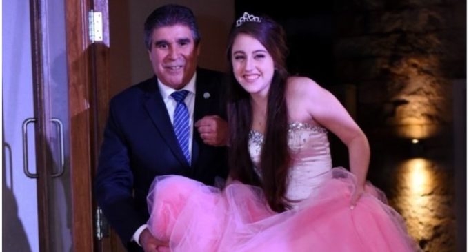 “Es un acto de personas nobles”: Abril, la niña que cumplió 15 años y entró a su fiesta con el papá de la nena que le donó el corazón