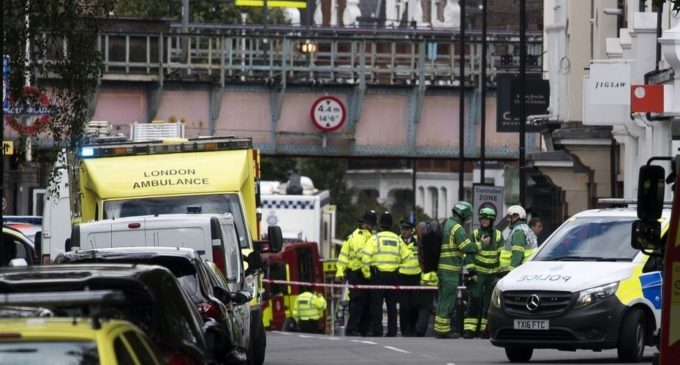 Un atentado en el Metro de Londres con “cubo bomba” causa al menos 18 heridos