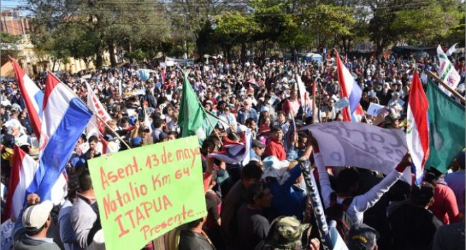 Campesinos reclaman aprobación de Ley de Emergencia de la Agricultura Familiar