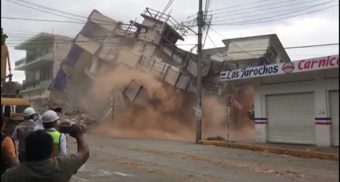 “Hubo un jalón muy fuerte que nos sacudió por mucho tiempo”: Periodista relata terremoto en México