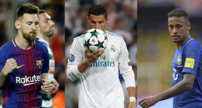 Cristiano, Neymar y Messi competirán por el The Best de la FIFA