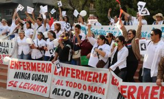 “Tenemos 4 mil enfermeras/os sin empleo”