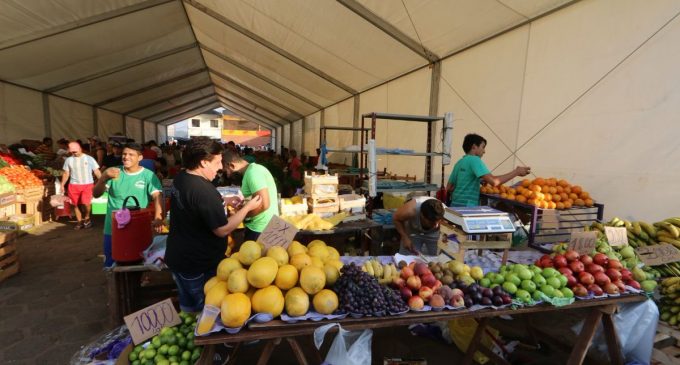Mercado de Abasto: Vendedores afectados ofrecen sus productos en carpas