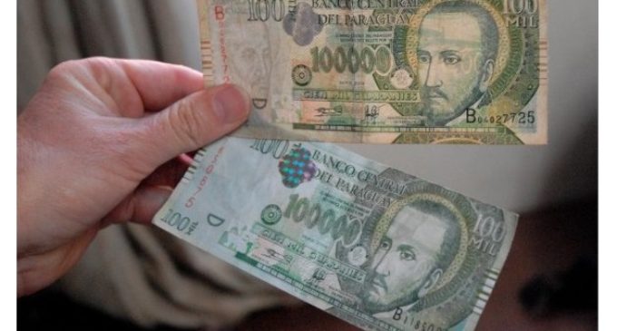 Policía Nacional alerta sobre circulación de billetes falsos de G. 100.000
