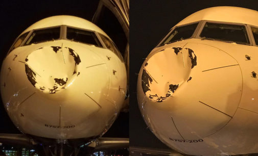 ¡Terror en el aire!: Avión de equipo de la NBA sufrió un fuerte golpe en pleno vuelo
