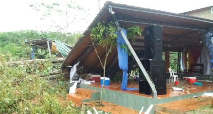 Dos muertos, heridos y cuantiosos daños materiales dejó temporal en Cordillera y Caaguazú