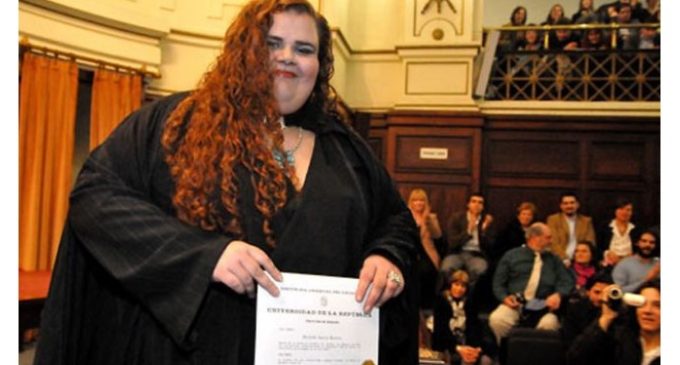 Asumirá como parlamentaria en Uruguay la primera mujer trans