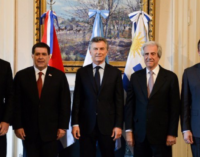 Oficializan candidatura de Paraguay, Argentina y Uruguay para el mundial