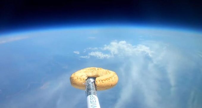 La chipa que viajó al espacio