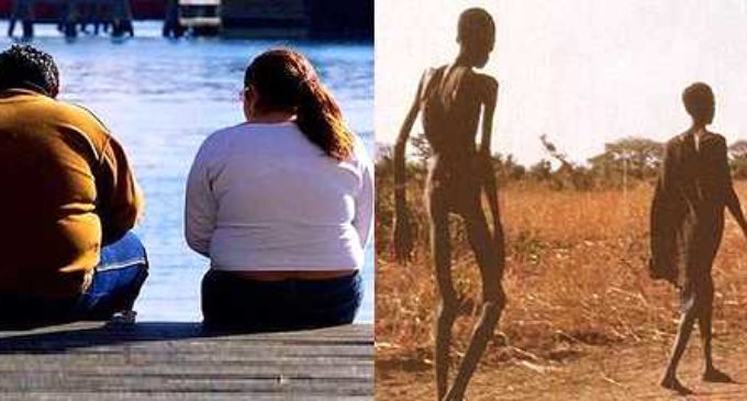 11% de la población mundial pasa hambre mientras el 13% obesidad