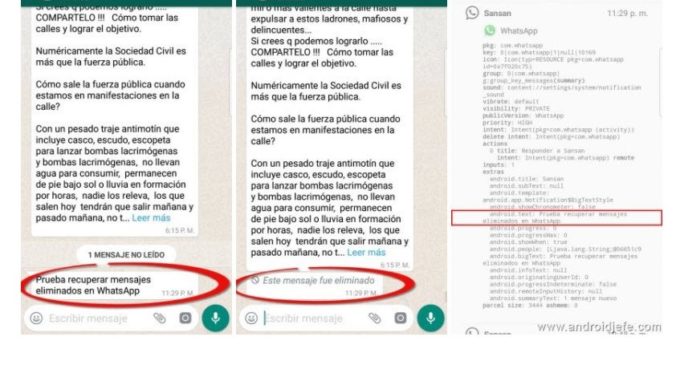 Whatsapp: Por más de que los borres, igual es posible que los receptores lean los mensajes que eliminaste
