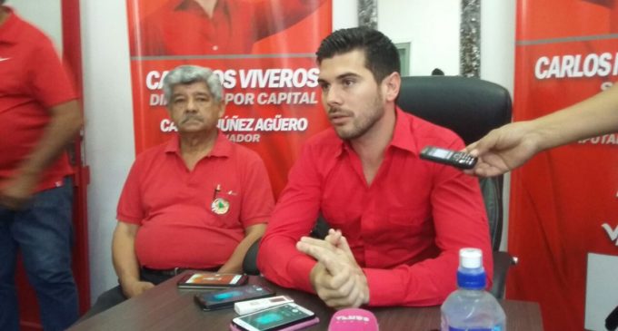 Carlos Viveros Cartes dice que una de sus propuestas será recortar salarios de parlamentarios