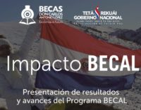 BECAL expondrá resultados y avances