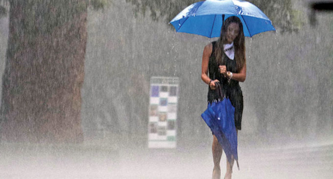 Anuncian miércoles con lluvias y tormentas