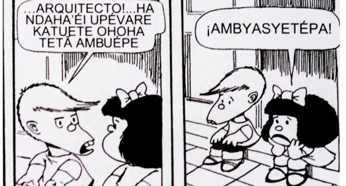 Ya se encuentran a la venta las historietas de Mafalda en guaraní