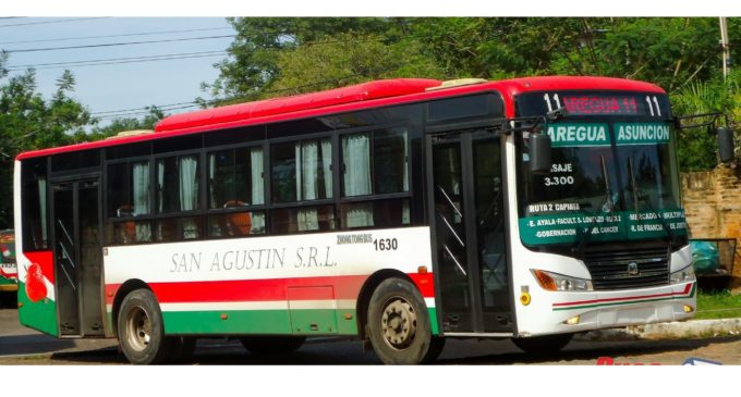 Choferes de la línea 11 “San Agustín” anuncian manifestación