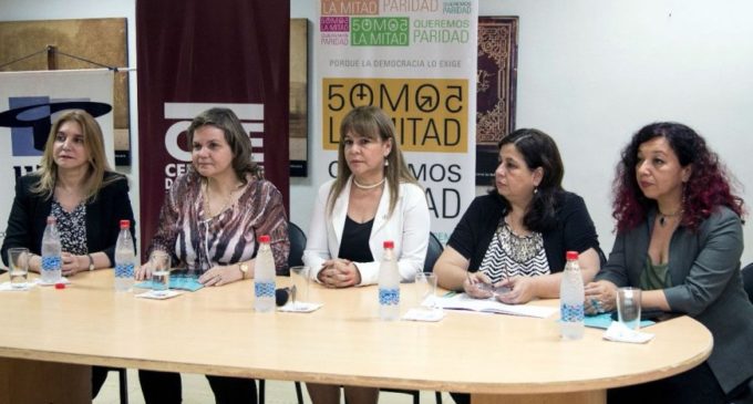 Senadoras y dirigentes políticas buscan que Ley de Paridad Democrática sea tratado en breve