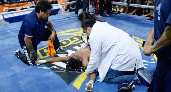 Joven boxeador no aguantó los golpes y murió