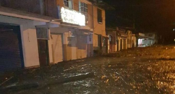 Más de 200 afectados y 4 muertos, tras crecida de un río en Colombia