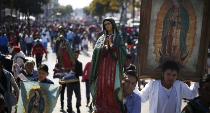 Unos ocho millones de mexicanos peregrinan hacia la “patrona” de América