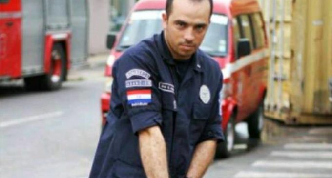 Bomberos se solidarizan con su compañero en terapia intensiva