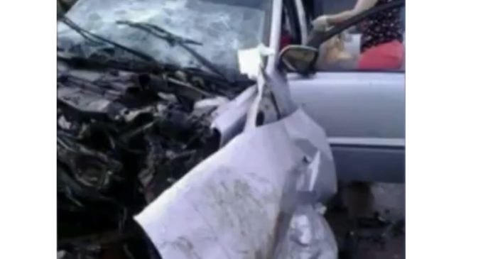 Denuncian que móvil estatal protagonizó accidente que dejó dos heridos graves