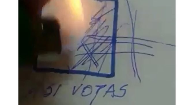 ¿Quieren utilizar en las votaciones bolígrafos con tinta borrable?