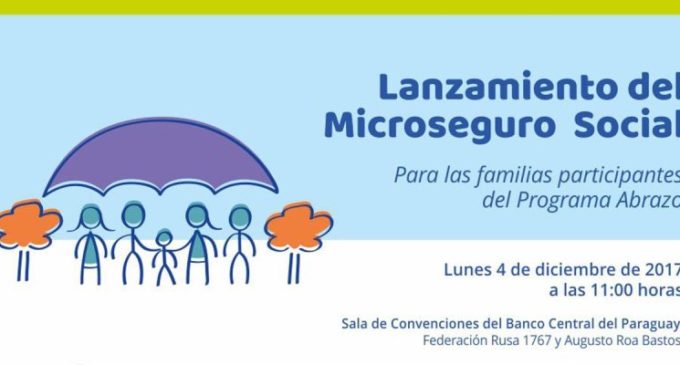 Presentarán microseguro para familias del Programa Abrazo