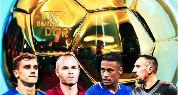 Estos son los futbolistas que hubiesen ganado el Balón de Oro si no existían Lionel Messi ni Cristiano Ronaldo