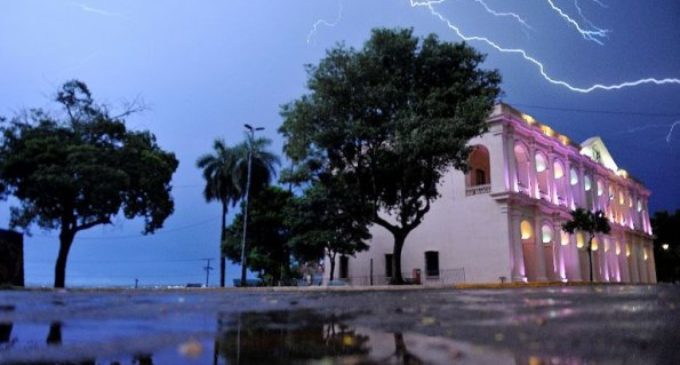 Anuncian tormentas en 13 departamentos para esta tarde