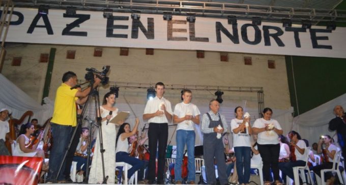 Al unísono, distintos sectores ruegan paz en el norte