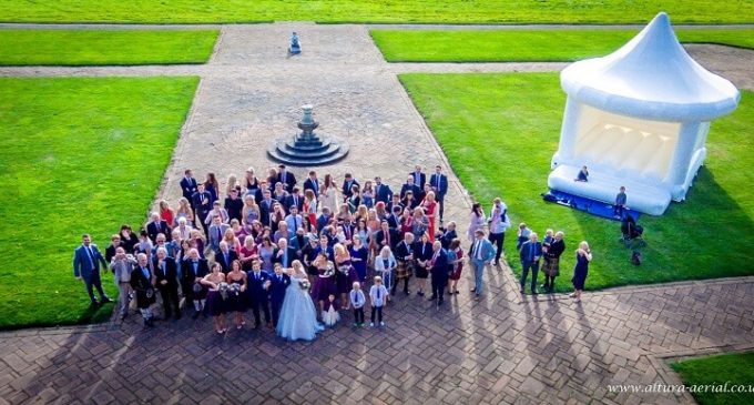 Lo que tenés que saber antes de usar drones en una boda