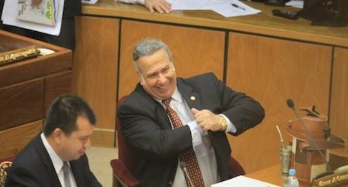 Cámara de Senadores protege a Óscar González Daher