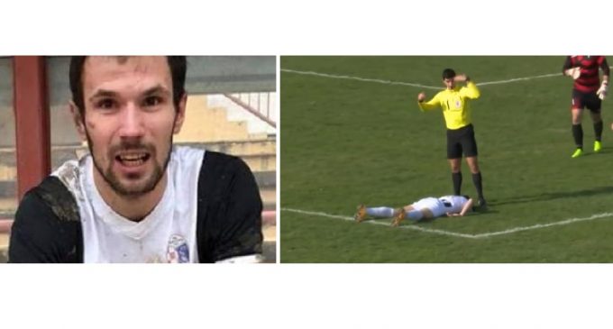 Otra tragedia en el fútbol: Murió un jugador tras recibir un pelotazo en el pecho