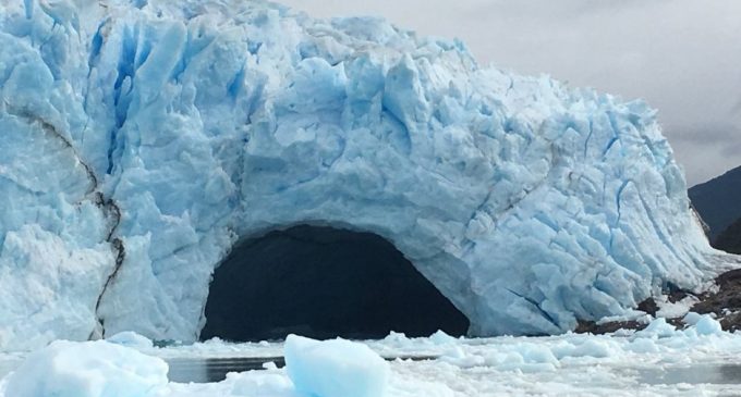 Se desprendió el glaciar Perito Moreno de Argentina