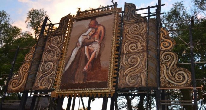 Con un retablo de Chiquitunga, esperan a miles de visitantes en Tañarandy