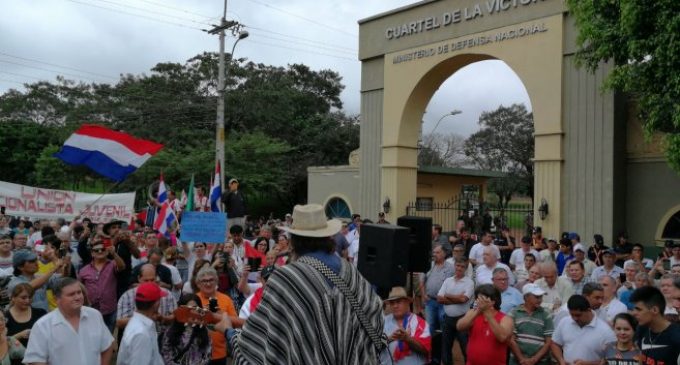 Ponen fin a ocupación en el Cuartel de la Victoria