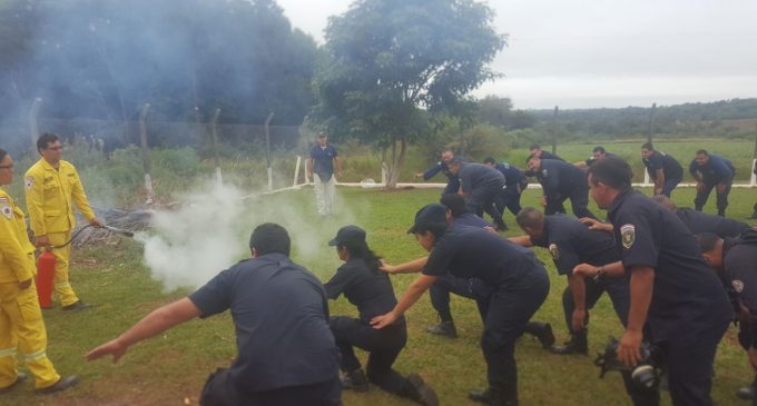 Encarnación: Agentes penitenciarios fueron instruidos en la aplicación de protocolos en casos de incendio y motín