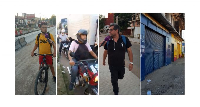 Caos total: Comerciantes, conductores, pasajeros y estudiantes desesperan ante lentitud en obras del metrobús