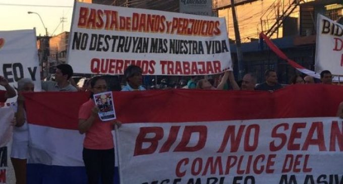 Frentistas del metrobús preparan denuncia internacional contra Banco Interamericano de Desarrollo