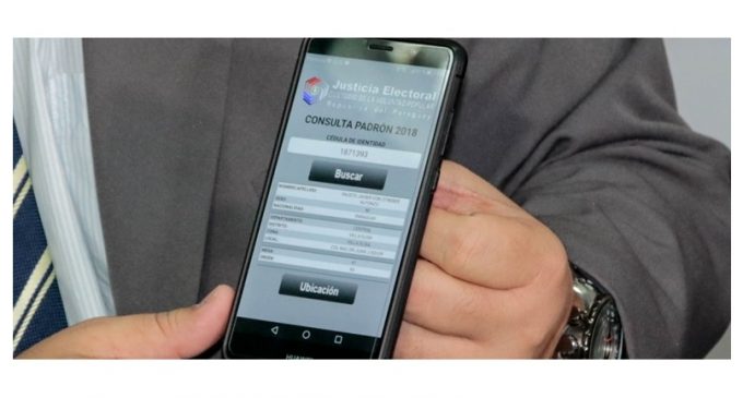 TSJE lanza aplicación para consultas de padrón electoral