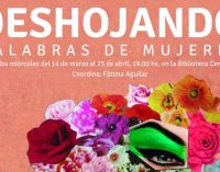Deshojando palabras de mujeres