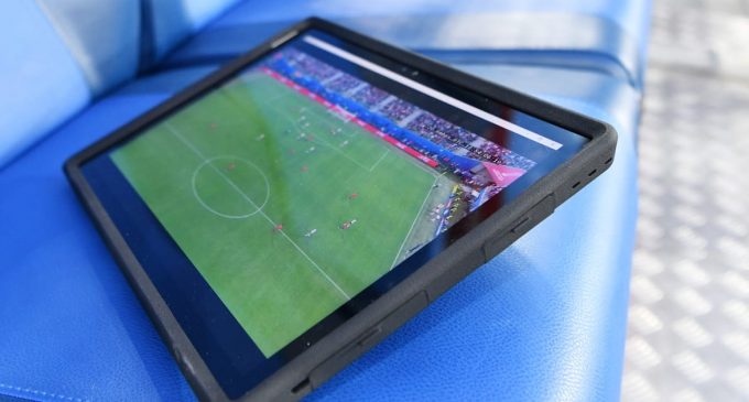 Tablets con estadísticas de jugadores en Rusia 2018