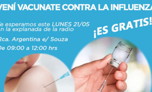 Puesto de vacunación se instalará frente al Grupo Venus