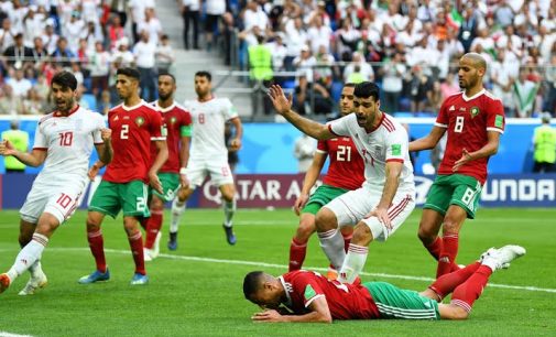 Irán gana a 30 segundos del final
