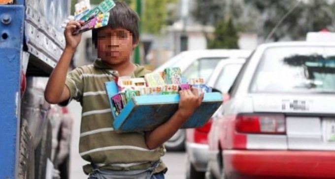 Los trabajos en situación de calle, en primer lugar en tabla de explotación infantil en nuestro país