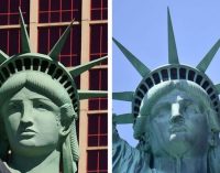 Estampilla con la Estatua de la Libertad equivocada, costó una enorme multa al servicio de correo en EE.UU.