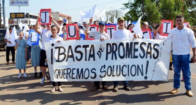 El norte prepara una nueva marcha en recordación de cuarto aniversario de secuestro de Edelio Morínigo