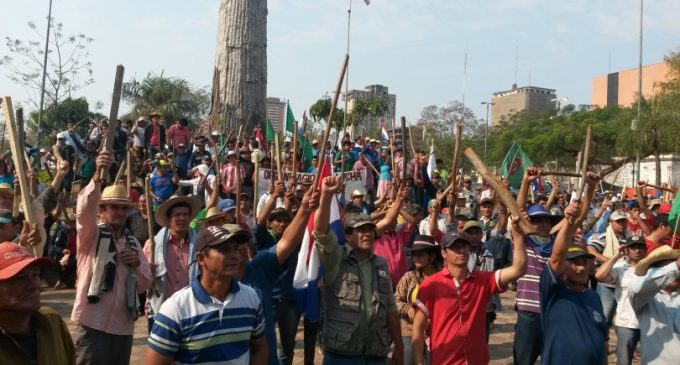 Campesinos marchan hoy en Asunción en reclamo de reivindicaciones