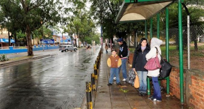 Viernes frío y lluvioso